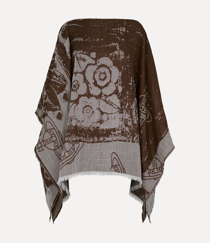 Vivienne Westwood COMPOSITION PONCHO